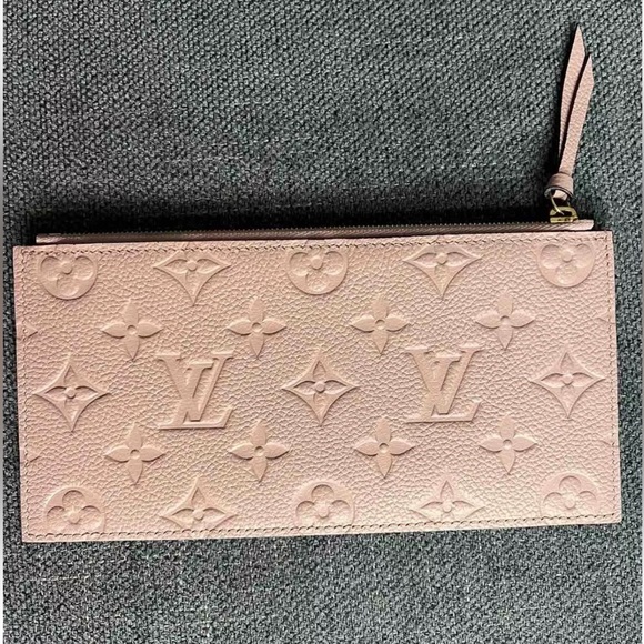 Louis Vuitton Felicie monogram empreinte zippy pouch Rose poudre - Picture 2 of 7